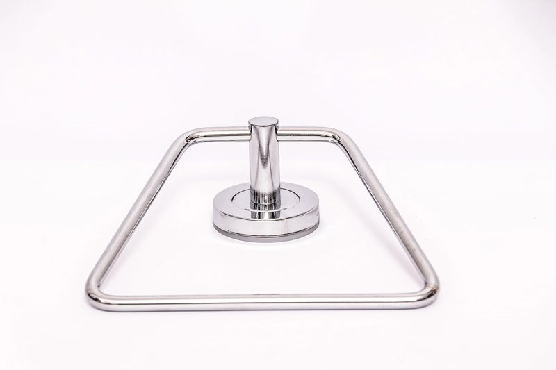 OCCURA OCCURA Stainless Steel Napkin Hanger for Washbasin/Napkin Holder for Bathroom/Towel Ring for Shower Area Anti Corrosive Steel Elegant Look Triangle Shape Napkin Ring, Bathroom Accessories  - Image 3