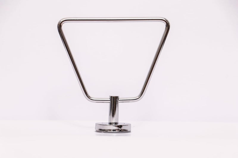 OCCURA OCCURA Stainless Steel Napkin Hanger for Washbasin/Napkin Holder for Bathroom/Towel Ring for Shower Area Anti Corrosive Steel Elegant Look Triangle Shape Napkin Ring, Bathroom Accessories  - Image 5