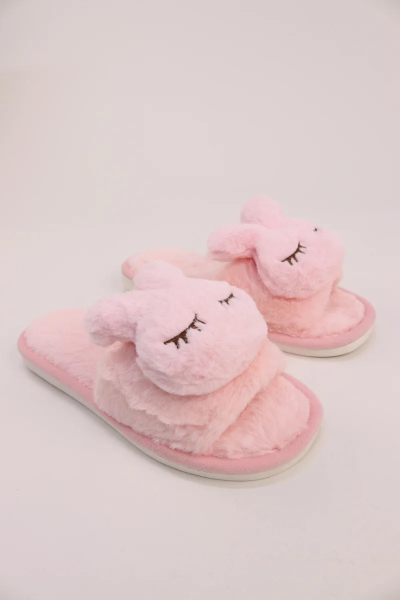 Viny VINY Women's Plush Fur Home Slippers | Soft Teddy Bear Indoor Slippers | Cozy Carpet Slides for Daily Wear & All-Season Comfort