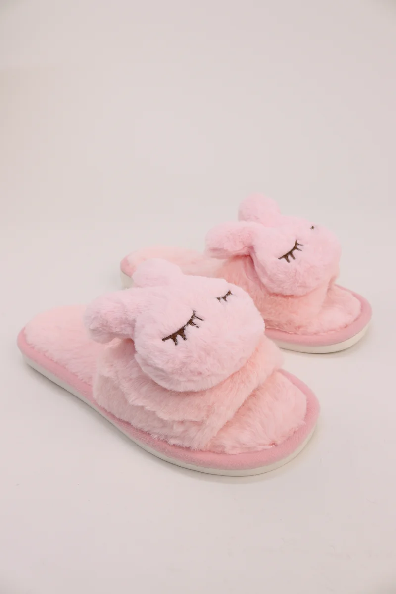 Viny VINY Women's Plush Fur Home Slippers | Soft Teddy Bear Indoor Slippers | Cozy Carpet Slides for Daily Wear & All-Season Comfort