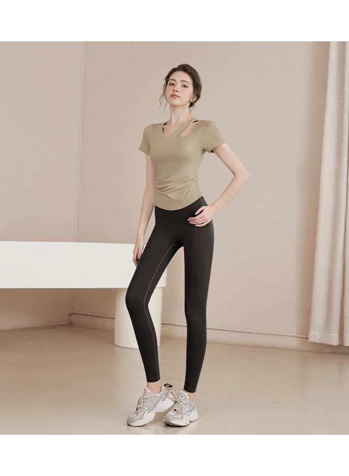 EBMINI New Pilates Yoga Training Fitness Clothing Set