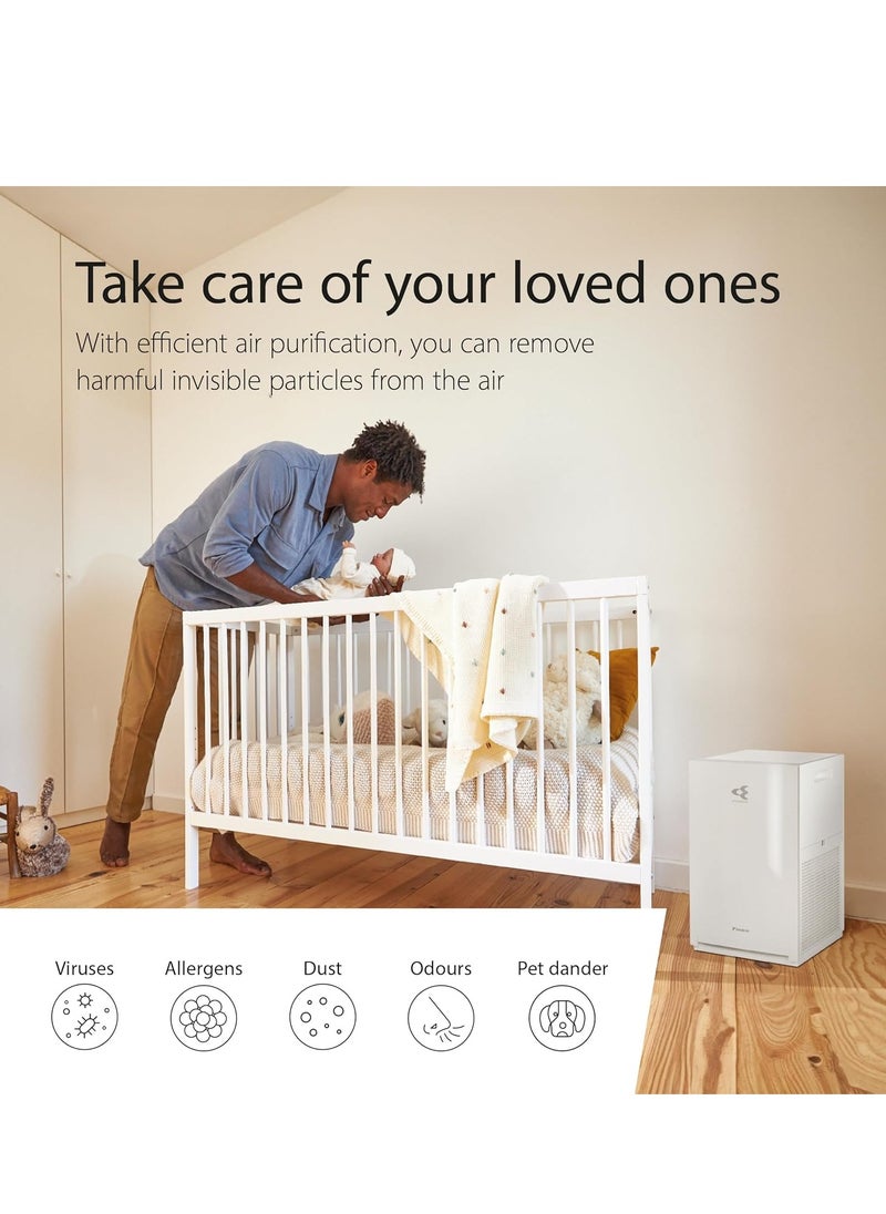 MC30YB Air Purifier, Up to 46m2, HEPA Filter, Air Cleaner for Home and Bedroom, Flash Streamer technology reduces 99.9% of viruses, bacteria, allergens, 10 years without changing filters - pzsku/Z179B61812D3D2A0BA5D3Z/45/_/1712212954/53d54c42-1b70-448a-beb4-1a66e74cdaf8