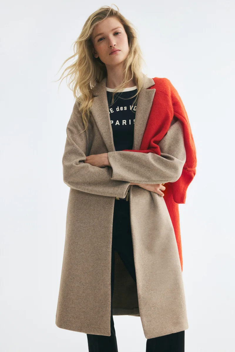Single-breasted coat
