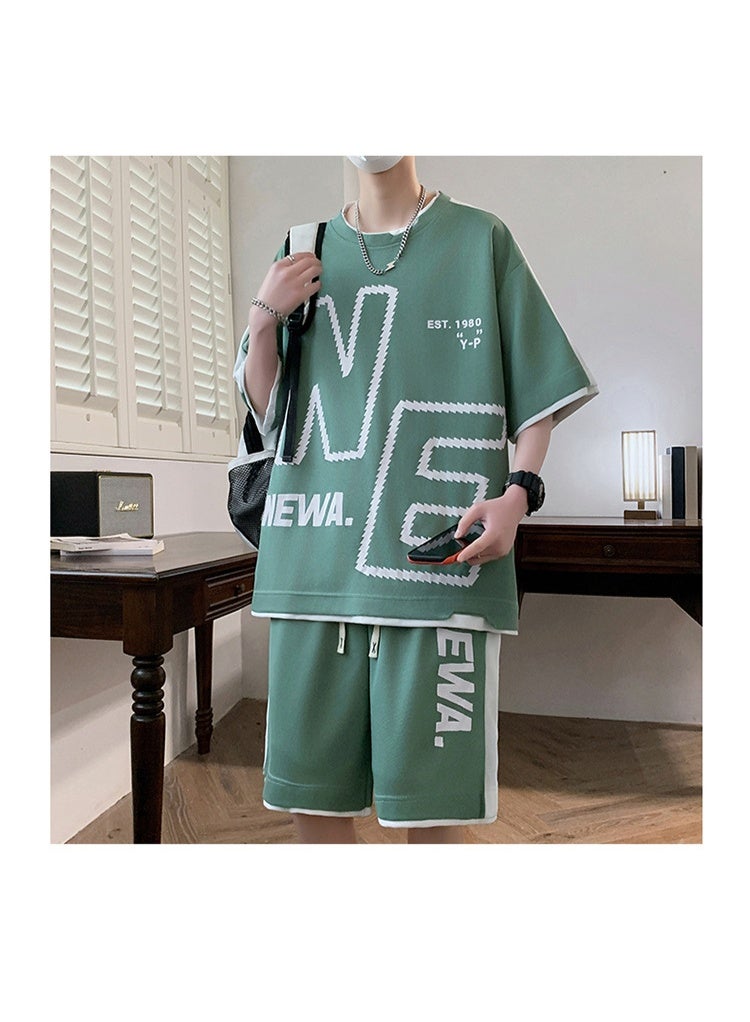 KUYING New Fashionable Breathable Quick Drying Leisure Sports Set - Image 3