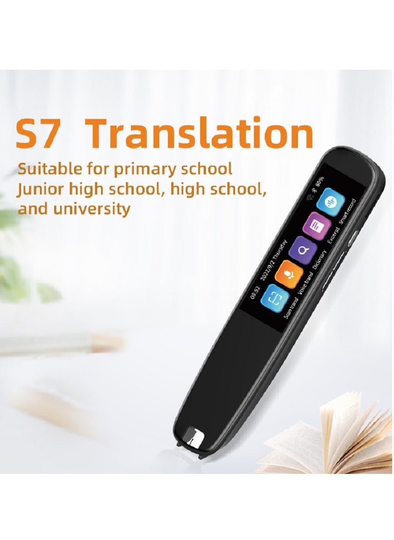 Gasin - AI Language Translator & Electronic Dictionary – Real-Time Voice Translation into Arabic and 60+ Languages, Supports Online Instant Translation, Equipped with Scanning and Reading Functions - Image 1