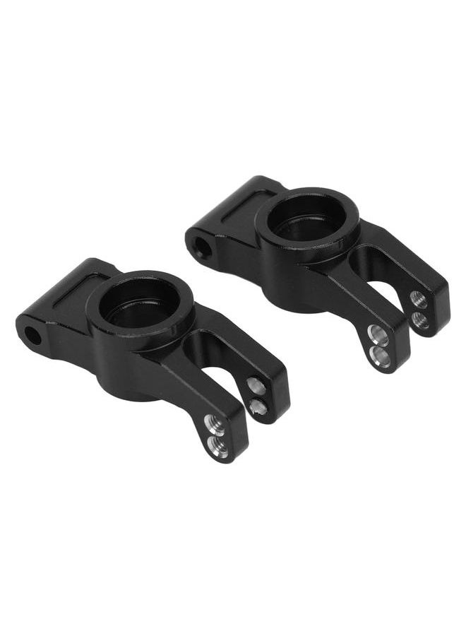 Thoraya - 2Pcs RC Rear Axle Carrier Aluminum Alloy Stable RC Car Axle Hub Carrier Replacement for MJC 1/14 14210/14209 Black - Image 1