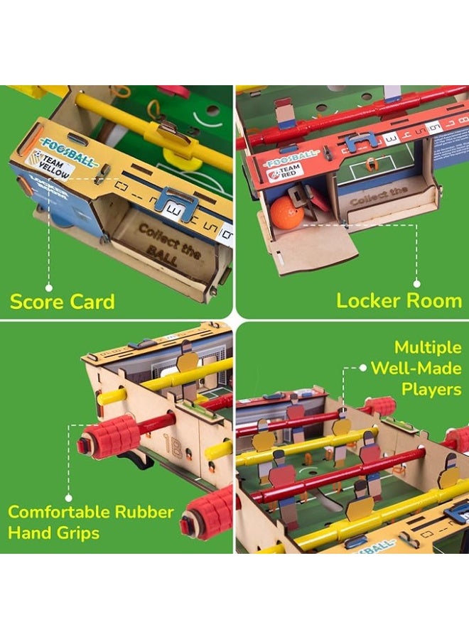 سمارتيفيتي طاولة كرة قدم سمارتيفيتي سهلة التركيب للأطفال من عمر 6 إلى 12 سنة | لعبة كرة قدم داخلية | هدايا عيد ميلاد للأولاد والبنات | لعبة علمية للأطفال من عمر 6 إلى 12 سنة - Image 5