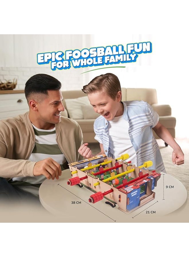 سمارتيفيتي طاولة كرة قدم سمارتيفيتي سهلة التركيب للأطفال من عمر 6 إلى 12 سنة | لعبة كرة قدم داخلية | هدايا عيد ميلاد للأولاد والبنات | لعبة علمية للأطفال من عمر 6 إلى 12 سنة - Image 2