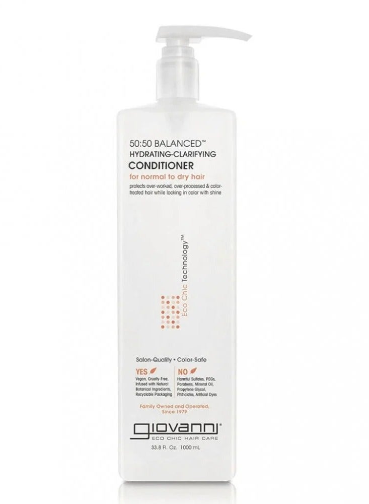 جيوفاني 50:50 بلسم مرطب ومهدئ متوازن 1000 مل