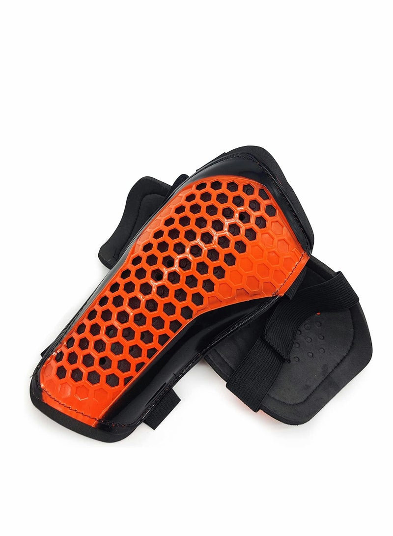 SOLARAE واقيات الساقين لكرة القدم للأطفال - معدات تنفسية وواقية للأعمار من 3-6 سنوات، واقي ساق خفيف الوزن للعب آمن - Image 5