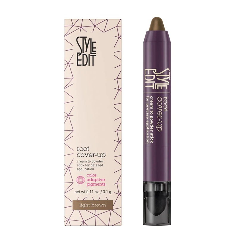 Style Edit Instant Root Concealer Stick to Touch up and Cover Grays Light Brown