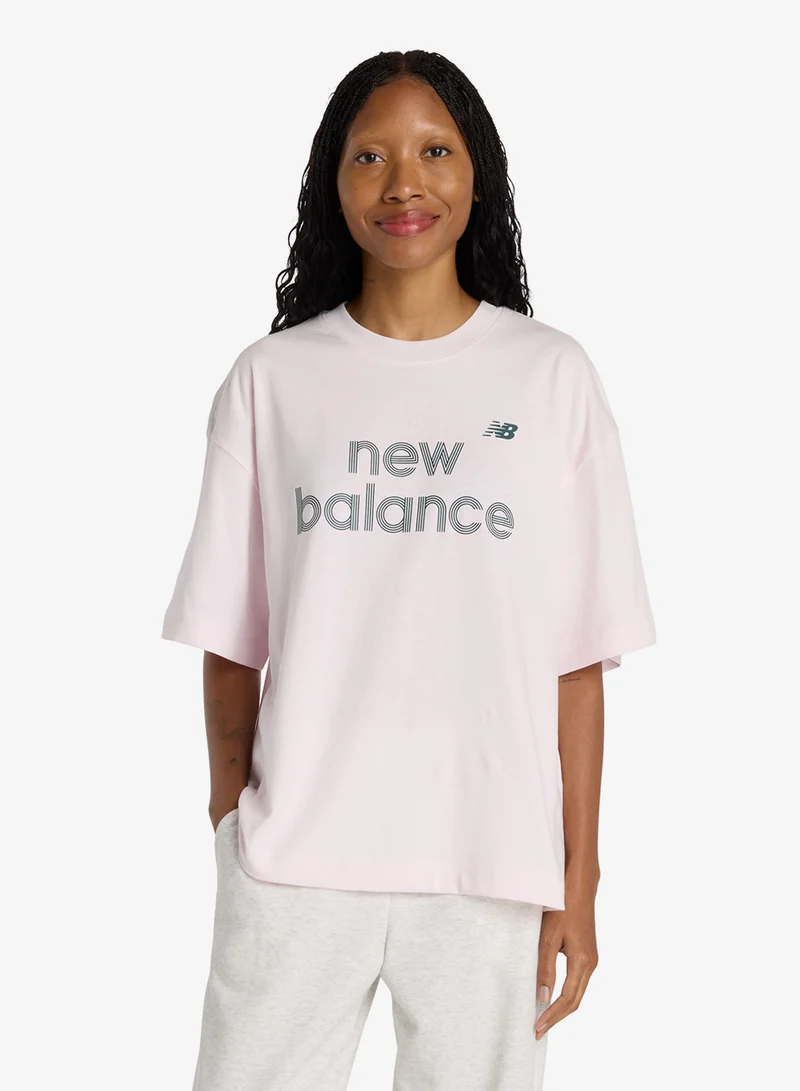 نيو بالانس Jersey Graphic T-Shirt