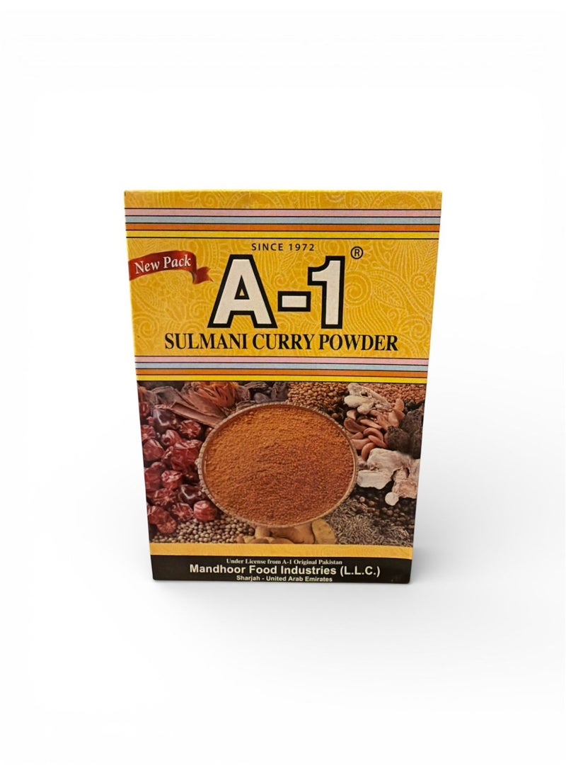 A-1 Sulmani Curry Powder 6x Pack Premium Pakistani Curry Masala Aromatic Spice Blend