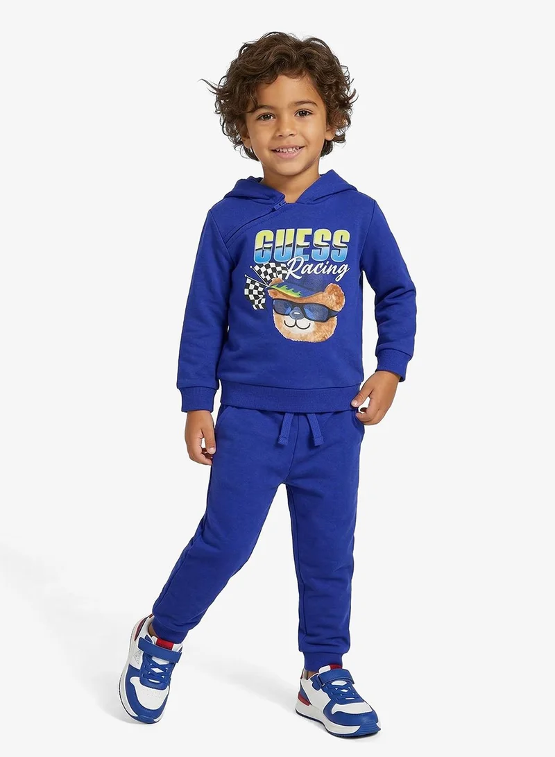 GUESS Infant Graphic Pullover Hoodie And Pants Set