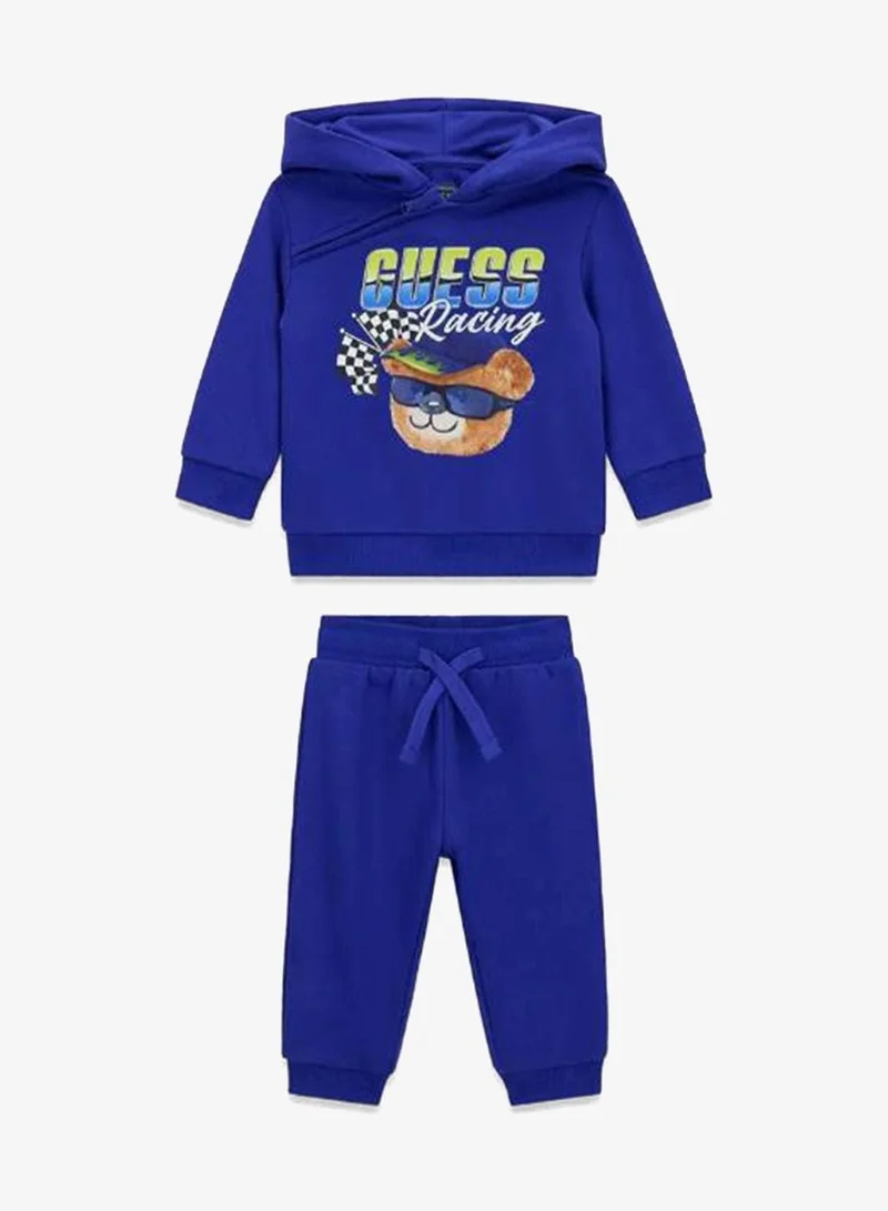 GUESS Infant Graphic Pullover Hoodie And Pants Set