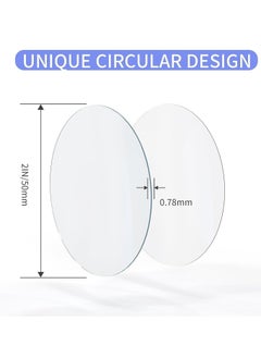 Excefore Double Sided Adhesive Tape, 30 PCS Double Sided Adhesive Pads, 2in Two Sided Pre-Cut Circle Tape, Sticky Tack Double Sided Tape for Walls Hanging, 2 Sided Nano Wall Mount Heavy Duty Removable (50mm)  - Image 2