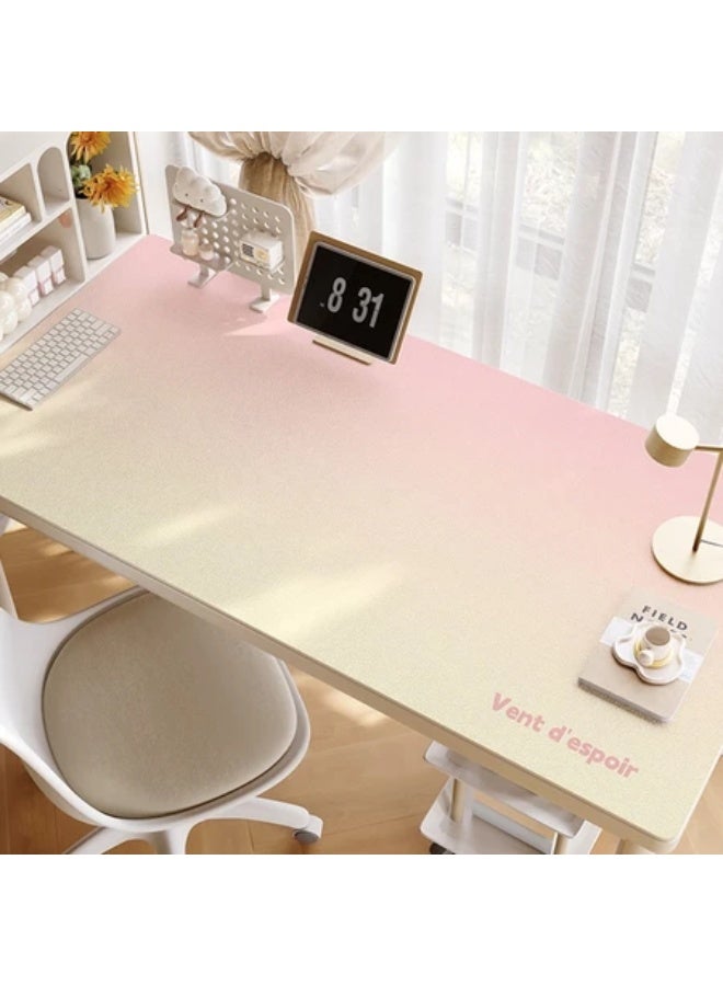 Gradient Desk Mat, Large Waterproof Desk Pad with Smooth Surface, Aesthetic Office Desk Protector for Home Workspace - Image 1