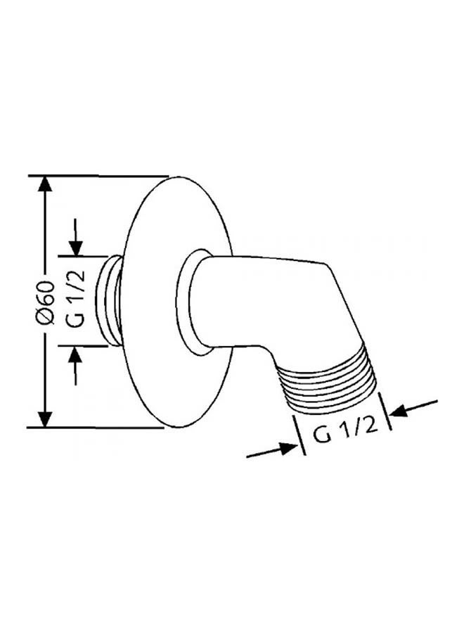كلودي مخرج دفن ذهبي RAK-6054005 - Image 2