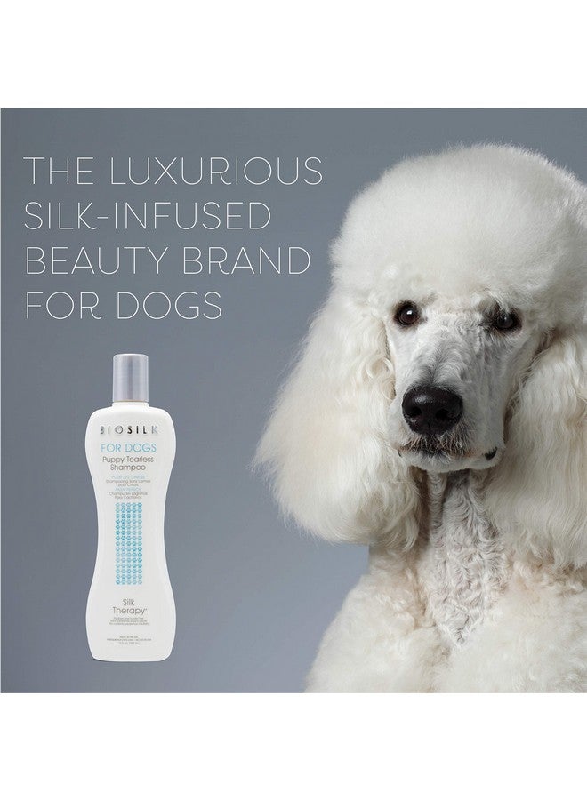 بيوسيلك شامبو "بيوسيلك" لعلاج الجراء بدون دموع، مُعالج للحرير، للكلاب | أفضل شامبو للجراء، ومناسب لجميع أنواع الكلاب | زجاجة شامبو للكلاب (١٢ أونصة) - Image 4