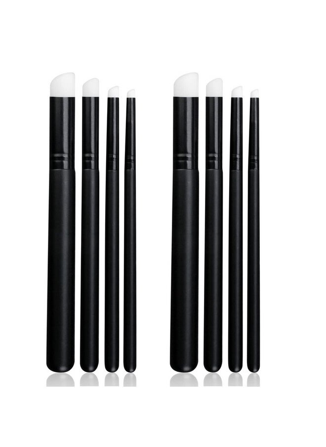 UNIMEIX UNIMEIX Dry Brush Miniature Painting Dry Miniature Painting Set Hobby Detail Blending Brushes for Effortless Miniature Painting, Watercolor Paint(8 Pack)  - Image 1