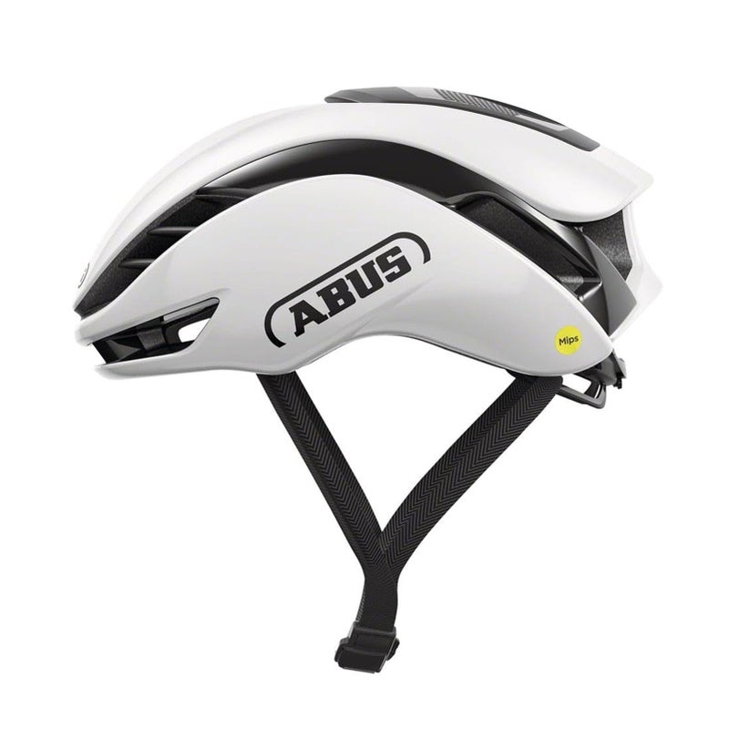 ABUS Gamechanger 20 MIPS Bike Helmet Aerodynamic Road Cycling Gravel Biking and Cyclocross Helmet Shiny White Large - Image 2