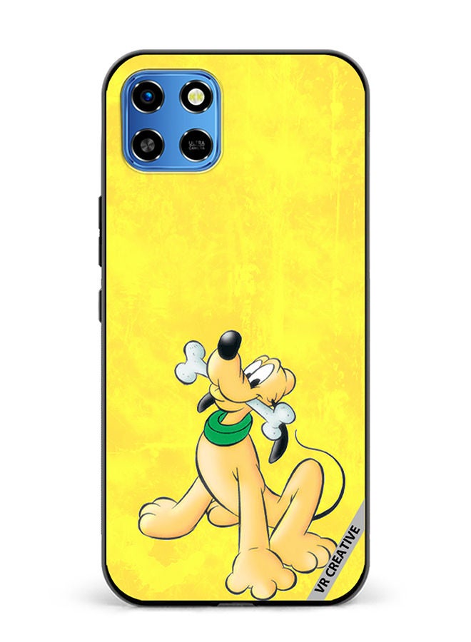 VR CREATIVE Protective Case Cover For Infinix Smart 6 HD Pluto Holding Bone Design Multicolour - Image 1