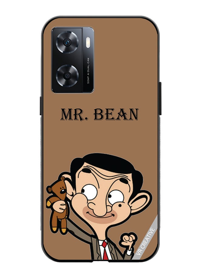 VR CREATIVE Protective Case Cover For Oppo A57/A77s Mr Bean Design Multicolour - Image 1