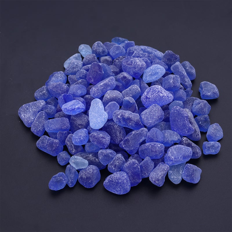 2 Packs of Rocks Chips Stone Irregular Shape Crystal Pebbles Home Indoor Fish Flowerpot Gravel Ornament Stone ( , About 500g) - Image 5