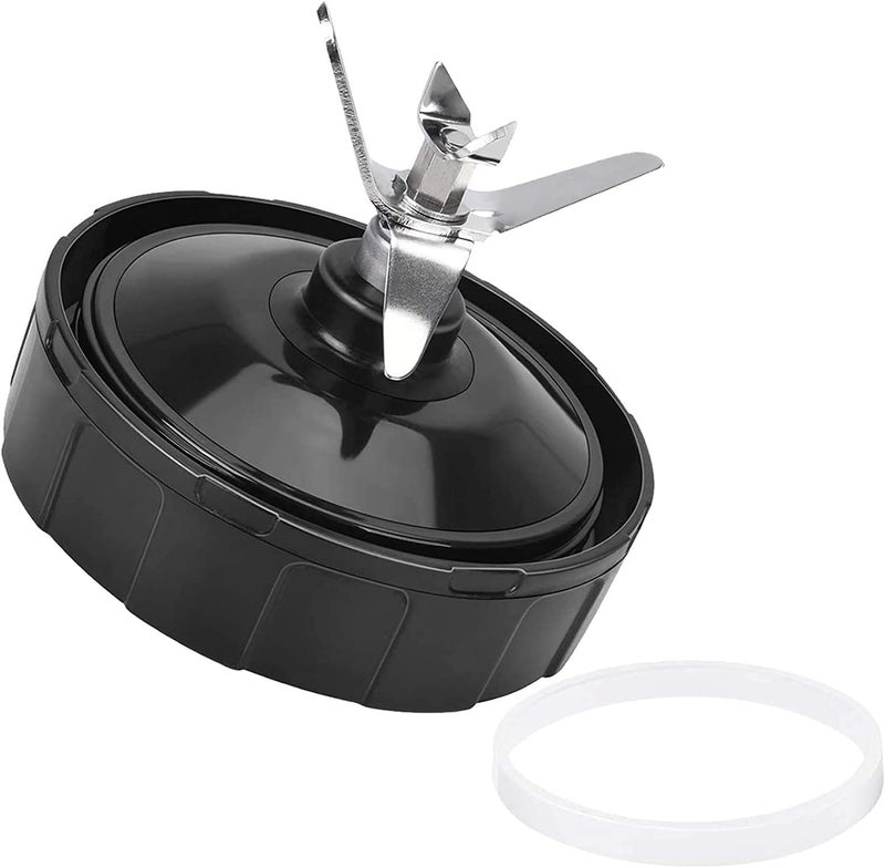 7 Fins Blender Blade Compatible with Ninja Blender Blade Replacement Ninja Blender Lid Accessories for Auto iQ BL68230 BL64230 BL45030 BL48230 BL687CO30 BL45030 BL64230 BL48230 BL68230 ect