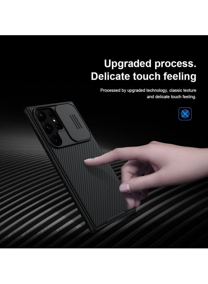 Nillkin Samsung Galaxy S24 Ultra Case Cover Nillkin Camshield Pro Case With Slide Camera Lens Protection PC Back & TPU Frame Bumper Protection for Samsung Galaxy S24 Ultra - Image 3