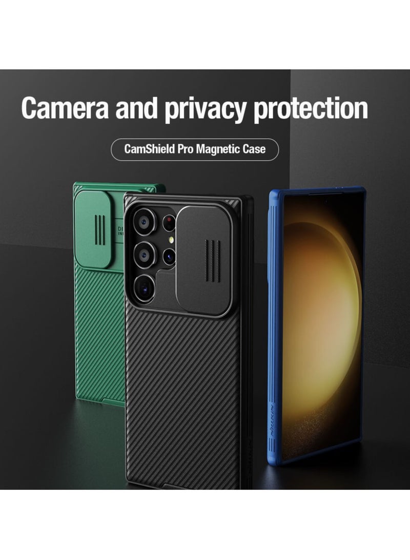 Nillkin Samsung Galaxy S24 Ultra Case Cover Nillkin Camshield Pro Case With Slide Camera Lens Protection PC Back & TPU Frame Bumper Protection for Samsung Galaxy S24 Ultra - Image 5