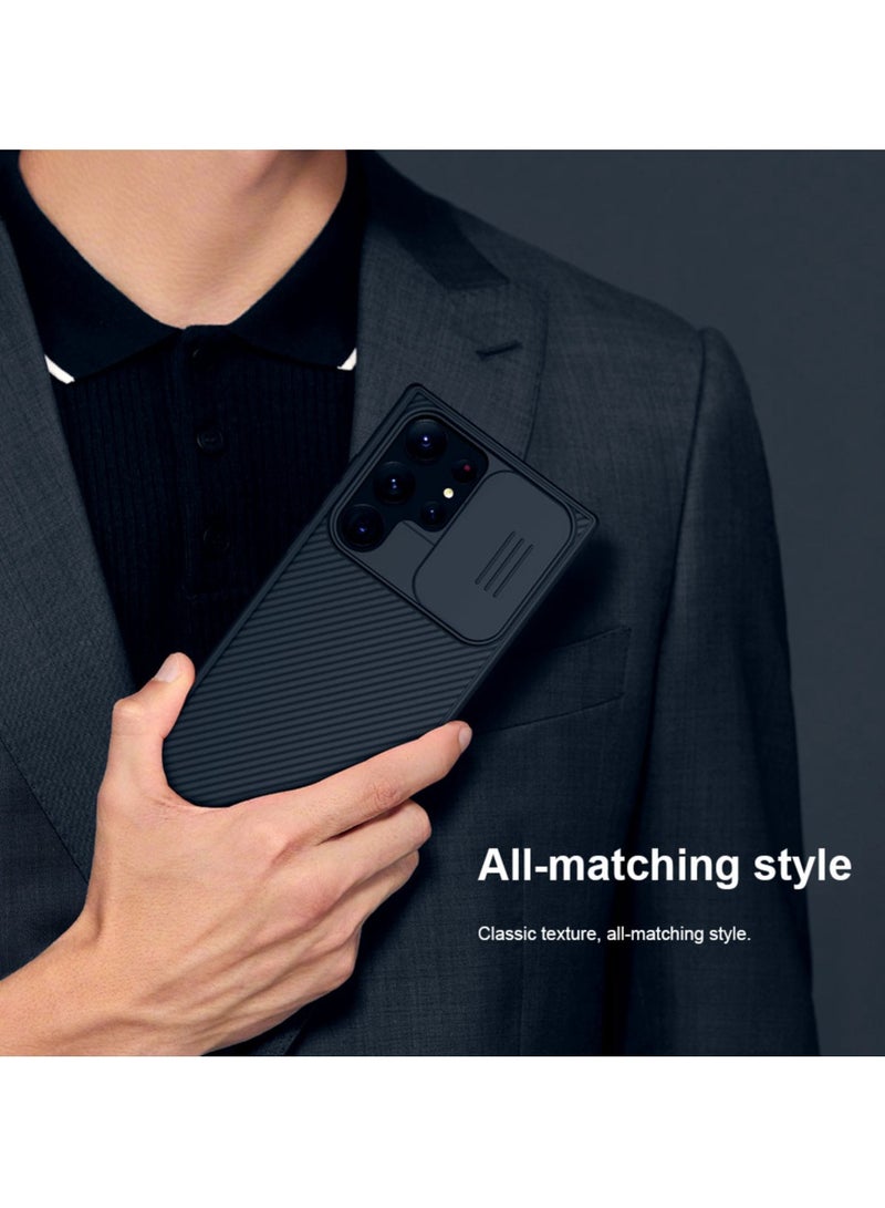 Nillkin Samsung Galaxy S24 Ultra Case Cover Nillkin Camshield Pro Case With Slide Camera Lens Protection PC Back & TPU Frame Bumper Protection for Samsung Galaxy S24 Ultra - Image 4