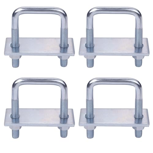 WINTOWIN 4 Pcs Leaf Spring Clamp Kit, Fits Up To 2.5 Inch Wide Leaf Springs, Locks Springs Together for Stabilizing - Image 5