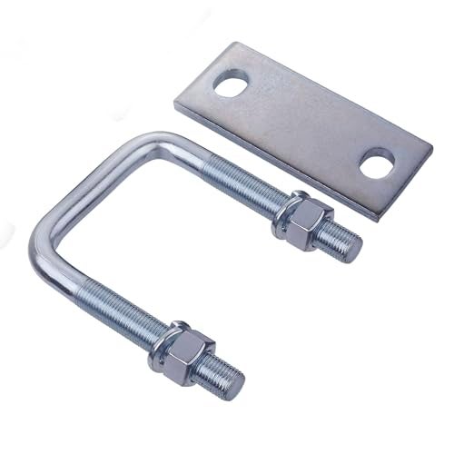 WINTOWIN 4 Pcs Leaf Spring Clamp Kit, Fits Up To 2.5 Inch Wide Leaf Springs, Locks Springs Together for Stabilizing - Image 4