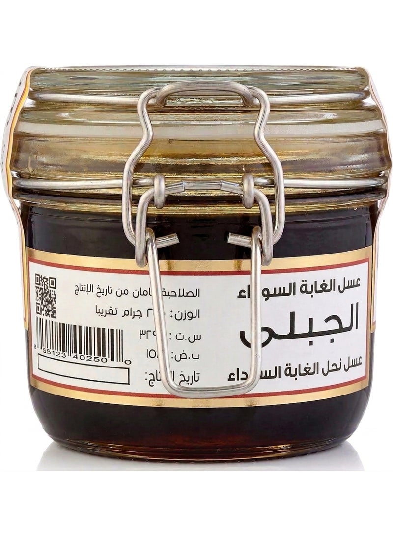 Al-Jabli Premium Black Forest Honey – Rich Flavor & Naturally Dark Color – 250 g