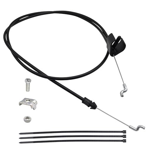 YGQ 1101366MA Engine Stop Cable Compatible with Briggs and Stratton Murray Replacement 1101366 SCable 22 Lawn Mower - Image 1