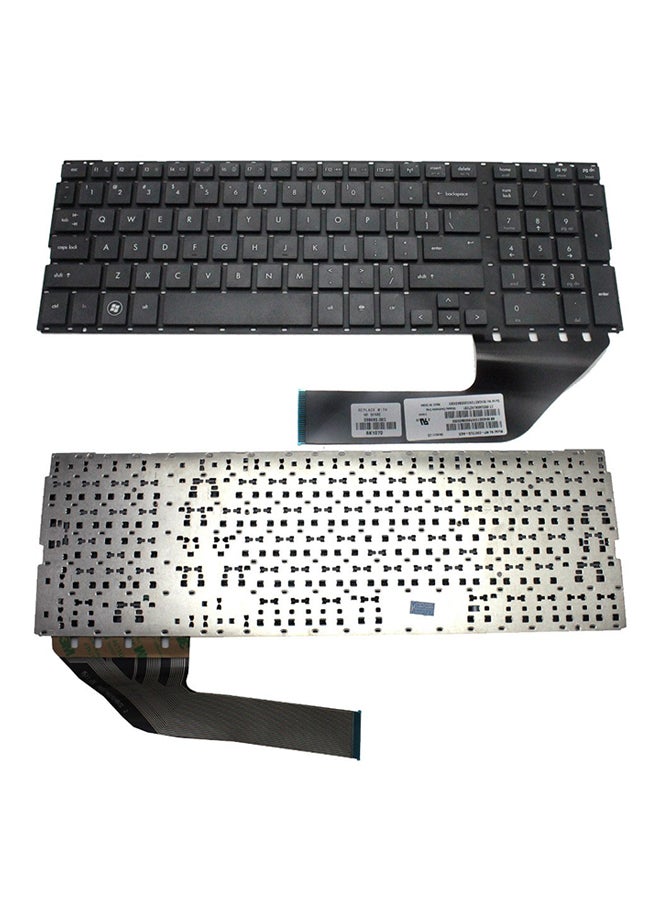 HP لوحة مفاتيح بديلة لكمبيوتر  برو بوك المحمول  طراز 4520S أسود - Image 1