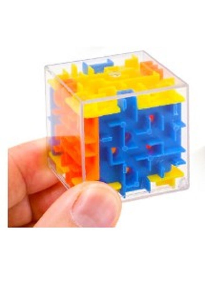 Two Piece 3D Maze Ball Rubik's Cube, Relieve Stress, Train Intelligence - Image 2