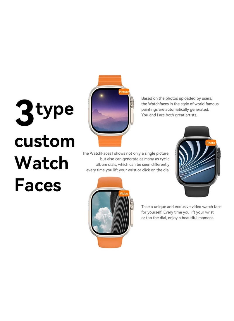 AROAQ - S9 Ultra Max Smart Watch 49mm Bluetooth Call Wireless Charging Fitness Tracking With High Speed and Big Memory Smartwatch - Image 1