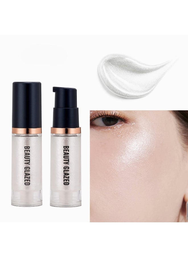 MYUANGO Liquid Highlighter Liquid Illuminator Non Stick Face Brightens & Shades Long Lasting & Smooth Gliding Face Illuminator Makeup (03)  - Image 3
