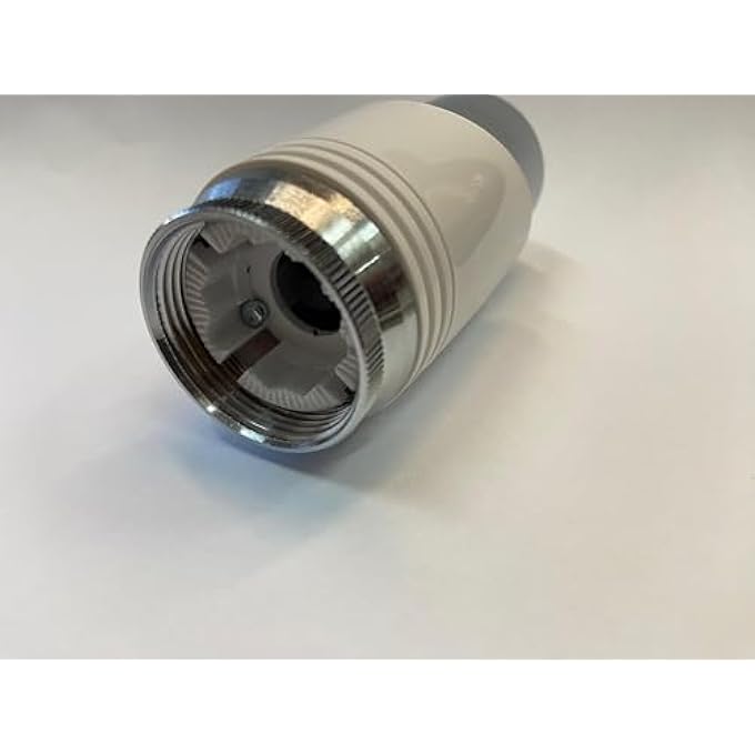 TRV THERMOSTATIC RADIATOR VALVE SENSOR HEAD- FITS DRAYTON TRV4 BODY CHROME/WHITE-HEAD ONLY GL-TRVC - Image 3