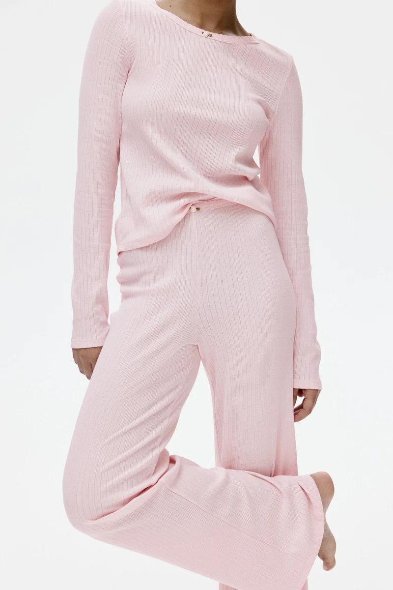 اتش اند ام بيجاما جيرسيه مرنة