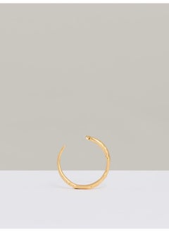 REISS Molly: Molten Hoop Earrings  - Image 3