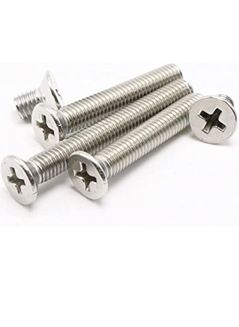 RACO Machine Screws/Bolts Stainless Steel Round Head Phillips Screws Muliti Purpose Use (5, 3.5x75mm) - Image 1