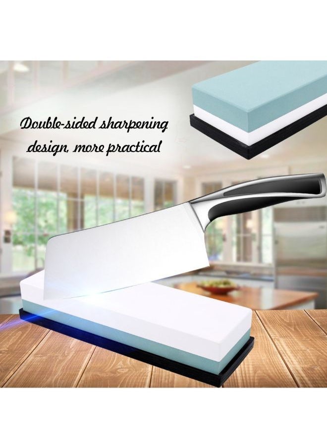 NIBEMINENT - Double-Sided Cutter Sharpener Whetstone Brown/White/Black - Image 1