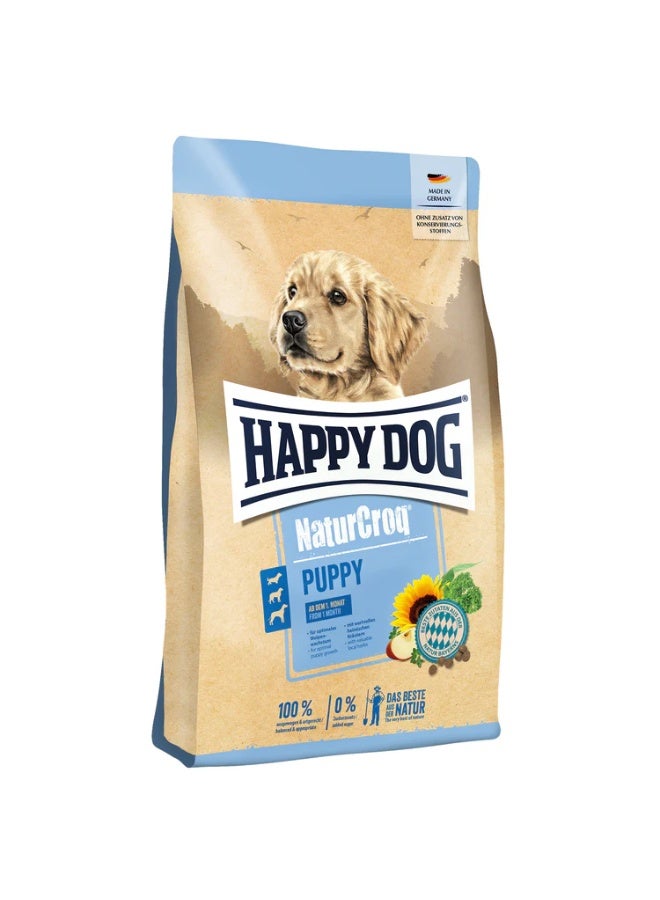 Happy Dog Natural Croq Puppy Dry Dog Food 4kg - Image 1