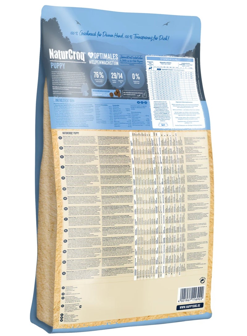 Happy Dog Natural Croq Puppy Dry Dog Food 4kg - Image 5