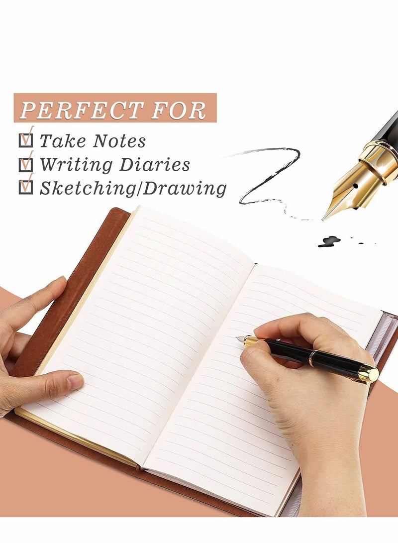Generic To My Wife Leather Journal from Husband, Refillable Journal Notebooks, Travel Diary Anniversary Wedding Birthday Gift for Wife from Husband  - Image 3
