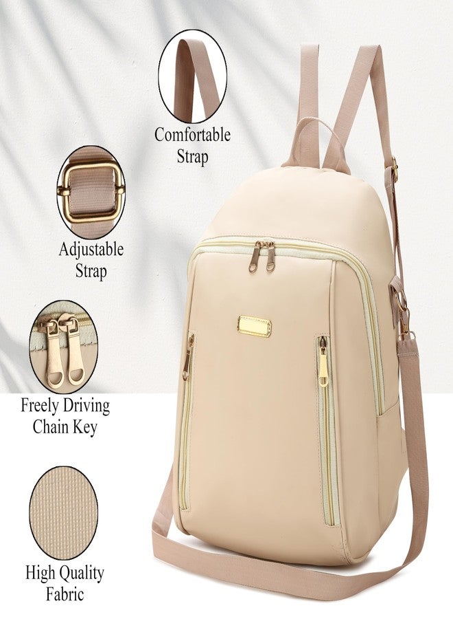 SKUGG Pu Leather Stylish And Trending Women Standard Backpack For College Office Travel Bag Girls Handbag Purse Black, 20 Liter - Image 5