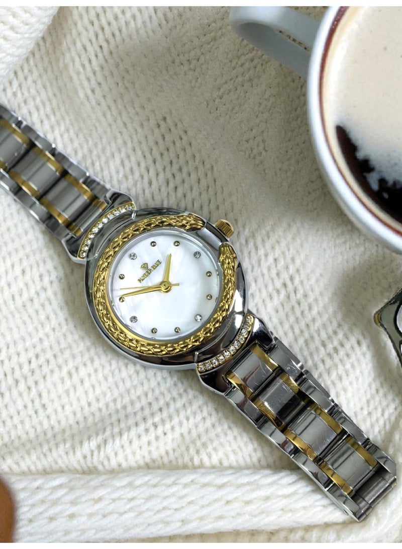 فاندر بلو ساعة نسائية عصرية من الفولاذ من فاندربلو - Image 3